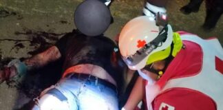 Masculino baleado anoche en San Felipe del Agua portaba sustancias ilícitas, fue trasladado grave al H. Civil