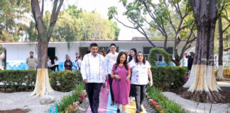 Oaxaca a la vanguardia en políticas de inclusión, inaugura Centro de Autismo Nyela To Bidao, abrazando a la niña y al niño