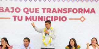 Gobierno de Salomón Jara lleva acciones y programas por 26 mdp a Huajolotitlán