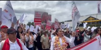 Comités muestran respaldo a la 4T en Oaxaca