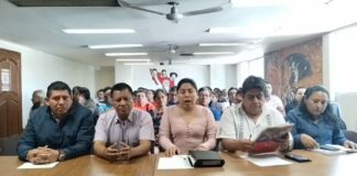 Pide sección 22, presencia de funcionarios federales y de AMLO en reunión nacional