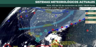 Persistirá evento de norte y oleaje elevado en el Istmo de Tehuantepec