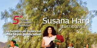 Susana Harp, Senadora por el Estado de Oaxaca presenta informe de actividades