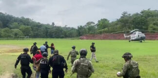 Operativo Estratégico por aire y tierra realizan Fiscalía de Oaxaca, Marina y Policía Estatal en la región de la Cuenca