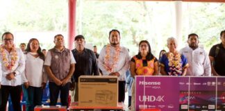 Reciben 29 escuelas de Chimalapas mobiliario y equipo con una inversión de 1.5 mdp