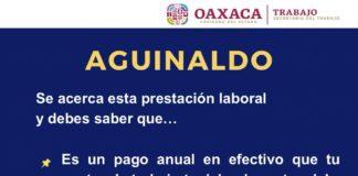 Pago de aguinaldo, una prestación laboral obligatoria: Secretaría del Trabajo