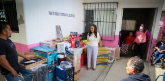 Entrega Irma Bolaños maquinaria y equipo al Taller de Armado y Ensamblado de Sillas de Ruedas
