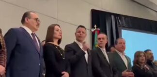 Presentan a Murat en Alianza Progresista que busca adeptos a Sheinbaum; despotrica contra candidatura de Xóchitl Gálvez