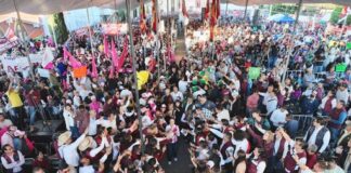 ’Vamos a seguir transformando México’’: Claudia Sheinbaum asegura desde Amozoc, Puebla que continuará con el rescate de los trenes de pasajeros como parte del segundo piso de la 4T