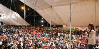 Hay que seguir convenciendo conciencias, hay que conquistar corazones: Claudia Sheinbaum hace llamado a seguir formando Comités de Defensa de la 4T desde Acatlán de Osorio, Puebla