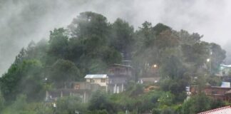 Frente frío número 25 provocará precipitaciones, bajas temperaturas y fuertes vientos