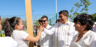 Inaugura Salomón Jara fraccionamiento Ferrocarril Interoceánico en Salina Cruz
