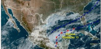Alerta Protección Civil ante reactivación del frente frío número 13