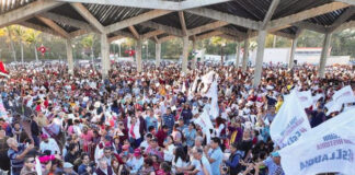 Claudia Sheinbaum concluye una semana más de precampaña junto a poco más de 60 mil personas