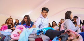 Se suman la UABJO y dependencias estatales a la campaña Abrigando Corazones