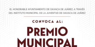 Ayuntamiento capitalino emite convocatoria al Premio Municipal de la Juventud 2024