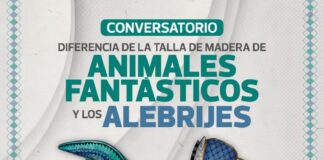 Invitan a conversatorio sobre diferencia de piezas en talla de madera y alebrijes