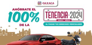 Gobierno del Estado otorga cien por ciento de descuento en Tenencia 2024