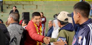 Desde San Melchor Betaza, el Gobernador Salomón Jara hace un llamado a trabajar en unidad para consolidar el desarrollo