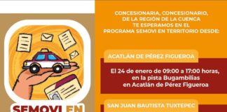Llega Semovi en Territorio a la Cuenca, acerca trámites y servicios a transportistas públicos