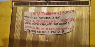 Cierran preparatoria 7 de la UABJO; denuncian irregularidades.