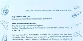 Continúa bloqueo en carretera transístmica; piden reconocimiento de Antonio Santiago como edil.