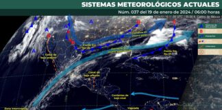 Este viernes habrá ambiente fresco, baja probabilidad de lluvias y ligero evento de norte