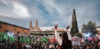 El pueblo de México no quiere que regresen los acuerdos cupulares: Claudia Sheinbaum ante militantes de Lagos de Moreno, Jalisco