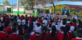 Fortalece SSPC educación vial en niñas y niños de los Valles Centrales