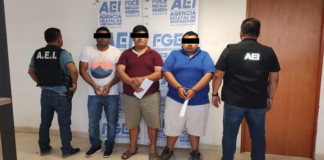 Tras operativo, FGEO aprehende a tres personas por asalto armado cometido en el Istmo
