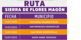 Recorrerá Caravana de Unidades de Cuidados DIF la Sierra de Flores Magón