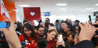 Al ritmo del norteño Claudia Sheinbaum recibe un cálido recibimiento en Chihuahua