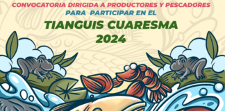 Invitan a personas productoras acuícolas y pesqueras al Tianguis Cuaresma 2024