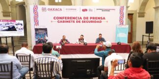 Refuerza SESESP acciones para mantener a Oaxaca como un estado seguro