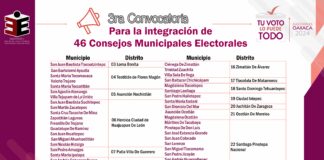 Aprueba IEEPCO tercera convocatoria para integrar 46 Consejos Municipales Electorales