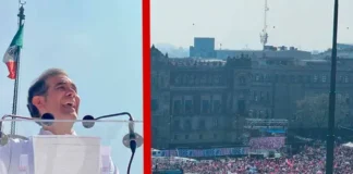 Marcha por la Democracia: Lorenzo Córdova pide en su discurso ‘elecciones libres y transparentes’