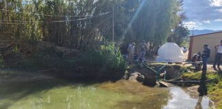 Por toma clandestina, Fiscalía de Oaxaca realiza cateo en Etla por despojo de aguas en agravio de SOAPA