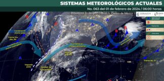 Se prevén lluvias de intensidad variable, bajas temperaturas y vientos del norte para este día