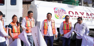 Con agua para todas y todos, Gobierno de Oaxaca atiende la escasez del vital líquido