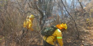 Controlado al 100% incendio en San Miguel Peras