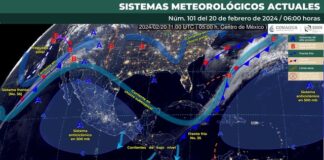 Baja probabilidad de lluvias, cielo despejado y fuerte radiación solar en gran parte del estado