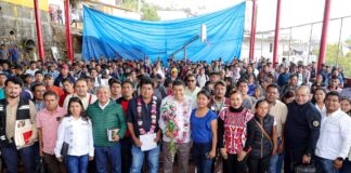 Refrenda Gobierno de Oaxaca compromiso para resarcir el rezago en San Agustín Loxicha