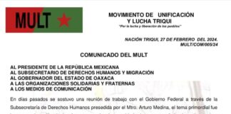 Culpan MULT a gobierno federal de omisión en seguridad por fiesta patronal