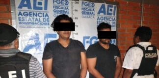 Detienen a dos personas por delito de desaparición de una persona e inhumación clandestina en el Istmo