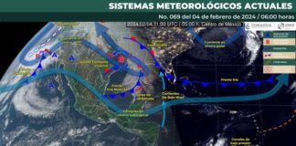 Frente frío número 32 provocará bajas temperaturas y evento de norte en el estado