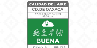 Zona metropolitana de Oaxaca mantiene buena calidad del aire