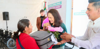DIF Oaxaca y Beneficencia Pública entregan aparatos funcionales, de movilidad e implantes cocleares