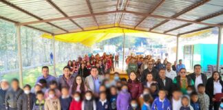 Inauguran DIF Oaxaca y Sefader Huerto Escolar Pedagógico Unidos Progresamos