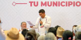 Lleva Gobierno de Oaxaca desarrollo a familias de San Pedro Teozacoalco