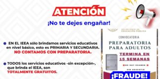 Alerta IEEA sobre personas defraudadoras en redes sociales